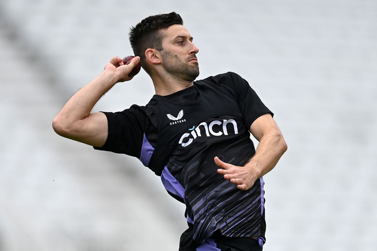 Mark Wood was back with England's Test squad, England vs West Indies training, Men's Test series, Trent Bridge, July 16, 2024