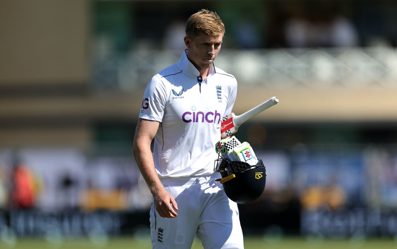 Zak Crawley bagged a duck in the first over, England vs West Indies, 2nd Men's Test, Trent Bridge, 1st day, July 18, 2024