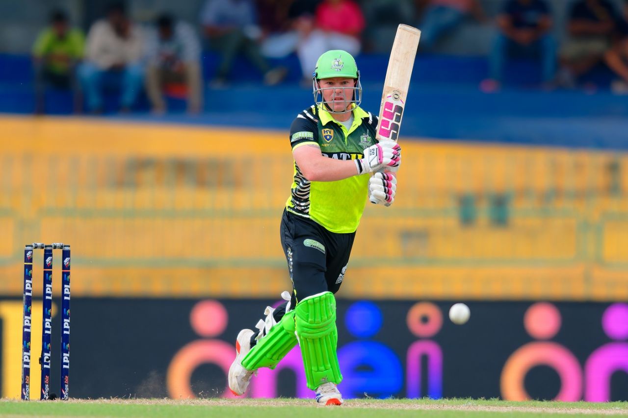 Tim Seifert held steady at one end for Galle Marvels, Galle Marvels vs Jaffna Kings, Qualifier 1, Lanka Premier League, Colombo, July 18, 2024