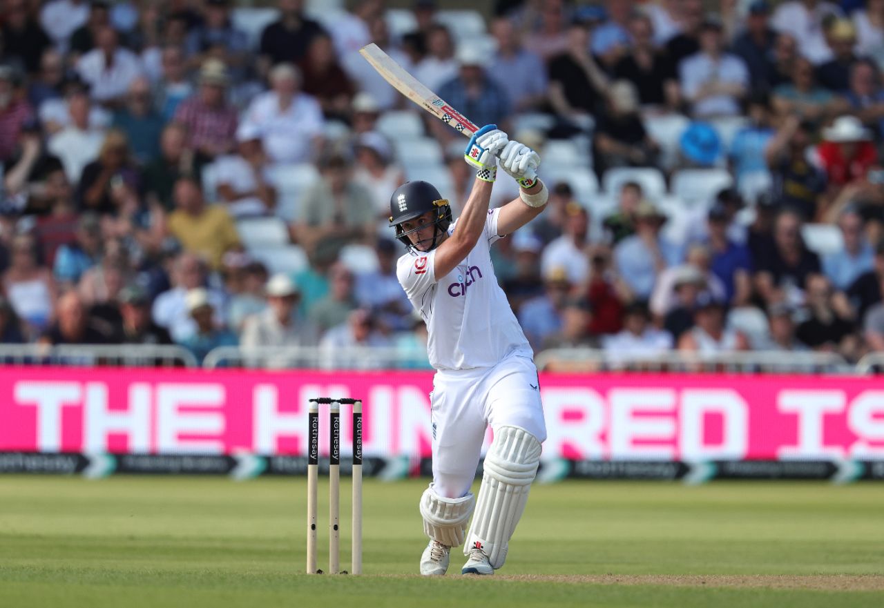 Jamie Smith knocked off 36 off 54, England vs West Indies, 2nd Men's Test, Trent Bridge, 1st day, July 18, 2024