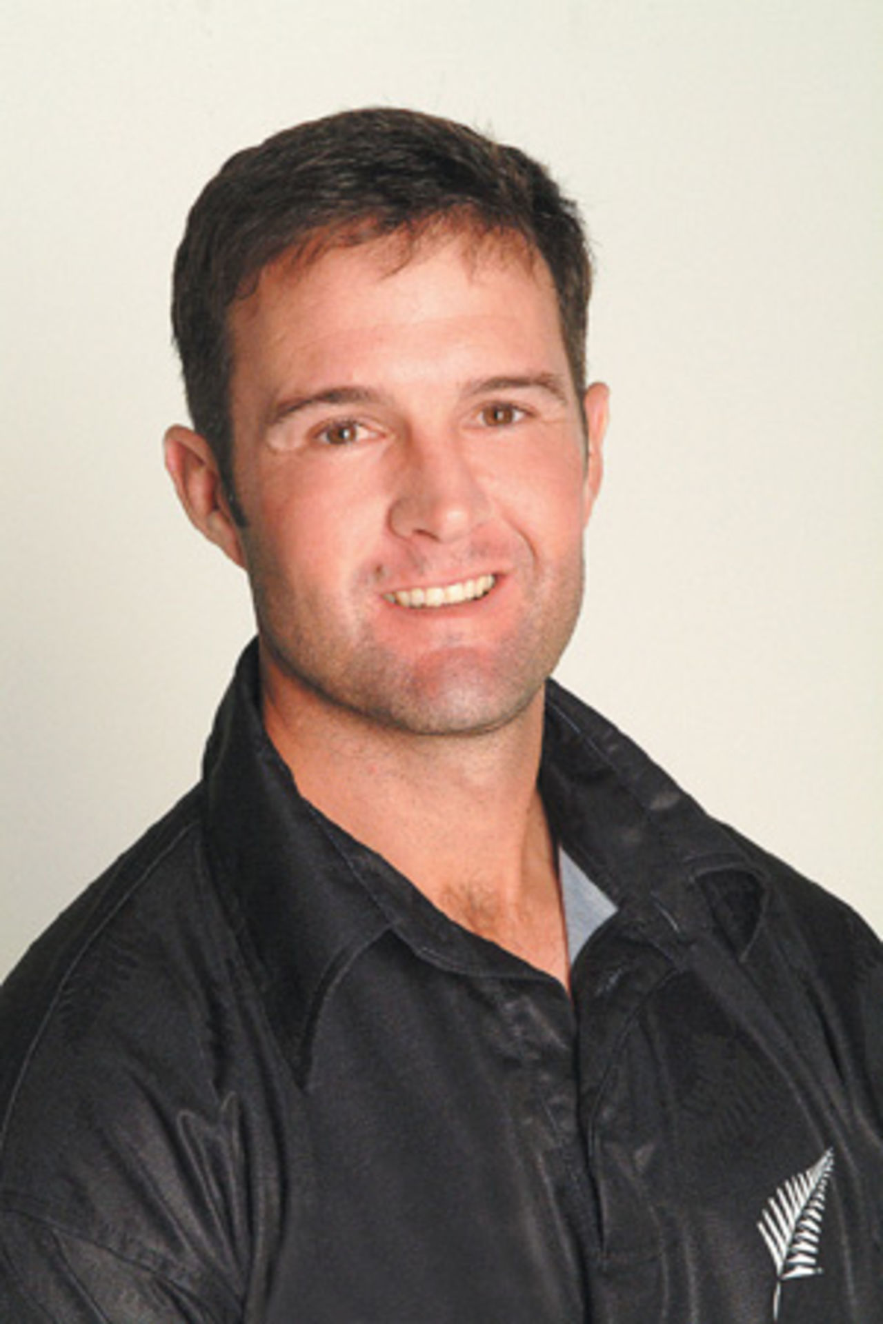 Portrait of Nathan Astle - New Zealand player in the 2002/03 season.
