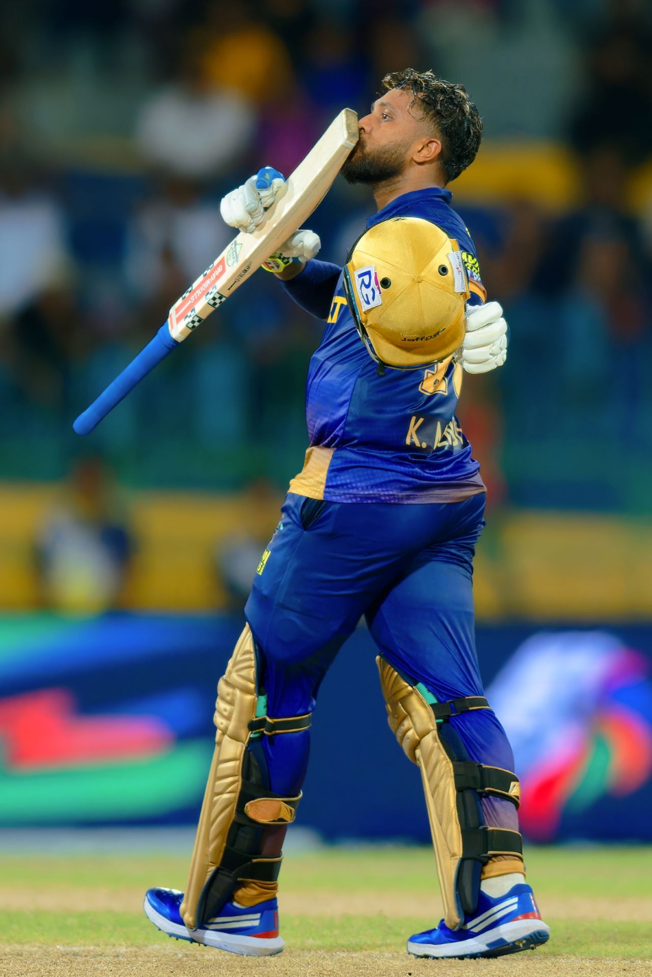 Kusal Mendis brought up his century off 51 balls, Jaffna Kings vs Kandy Falcons, LPL 2024, Qualifier 2, Colombo, July 20, 2024