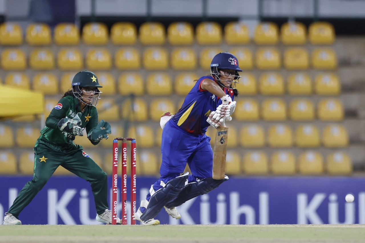Sita Rana Magar played a good hand at the top, Nepal vs Pakistan, Women's Asia Cup, Dambulla, July 21, 2024