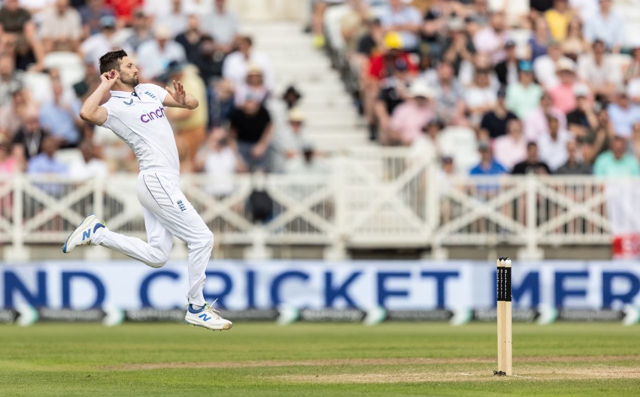 Mark Wood had a wicket-less first spell, England vs West Indies, 2nd Men's Test, Trent Bridge, 4th day, July 21, 2024