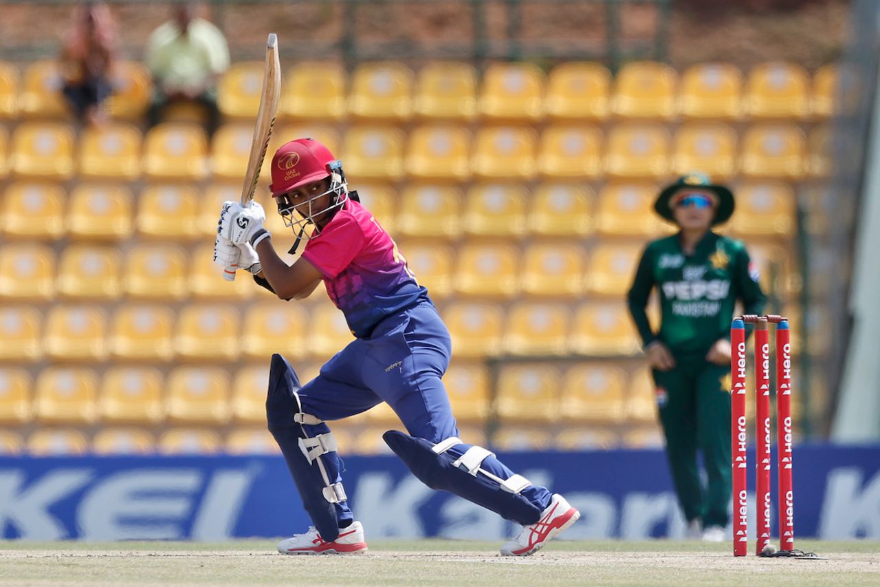 Theertha Satish top-scored for UAE, Pakistan vs UAE, Women's Asia Cup, Dambulla, July 23, 2024
