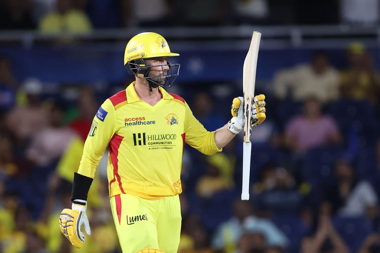 Devon Conway had a slow start, but upped the ante to finish the game, MI New York vs Texas Super Kings, Eliminator, Major League Cricket, Dallas, July 24, 2024