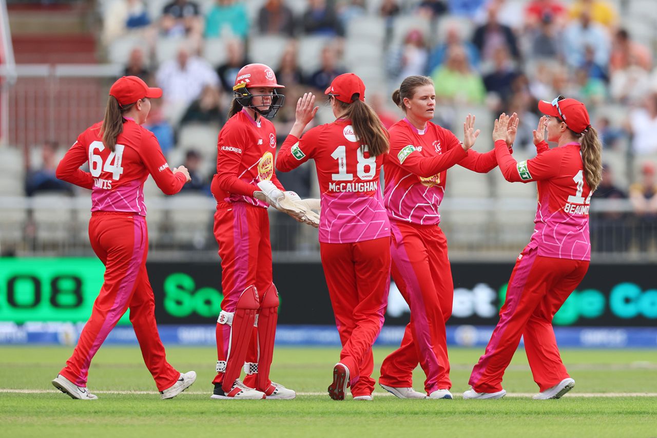 Jess Jonassen ended with 3 for 17, Manchester Originals vs Welsh Fire, Women's Hundred, Old Trafford, July 25, 2024