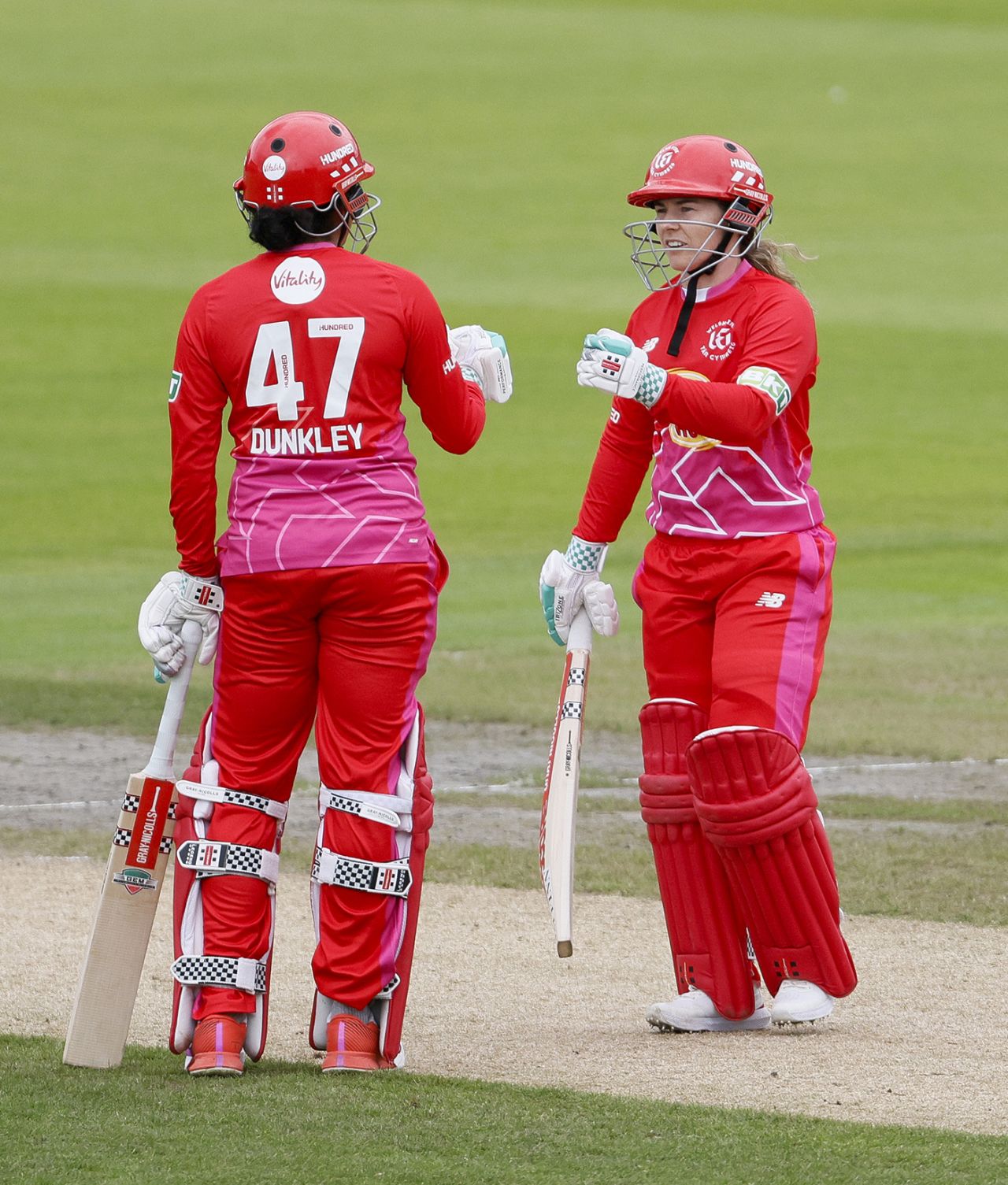 Sophia Dunkley and Tammy Beaumont proved a stubborn pairing, Manchester Originals vs Welsh Fire, Women's Hundred, Old Trafford, July 25, 2024