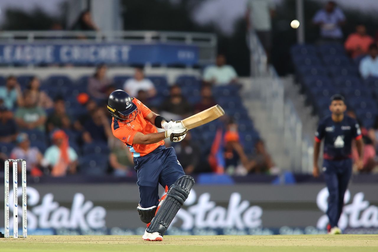 Hassan Khan scored 57 off just 36 balls, San Francisco Unicorns vs Washington Freedom, Qualifier, Major League Cricket, Dallas, July 25, 2024