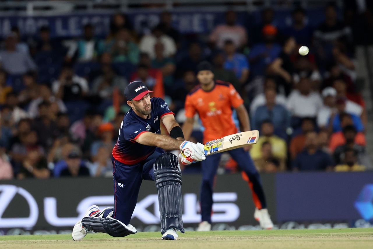 Glenn Maxwell blitzed 54 off 23 balls, San Francisco Unicorns vs Washington Freedom, Qualifier, Major League Cricket, Dallas, July 25, 2024
