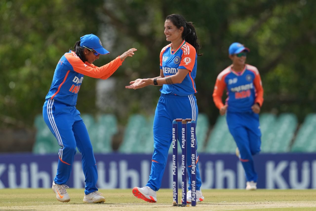 Renuka Singh struck thrice inside the powerplay, India vs Bangladesh, Women's Asia Cup 2024, Dambulla, July 26, 2024