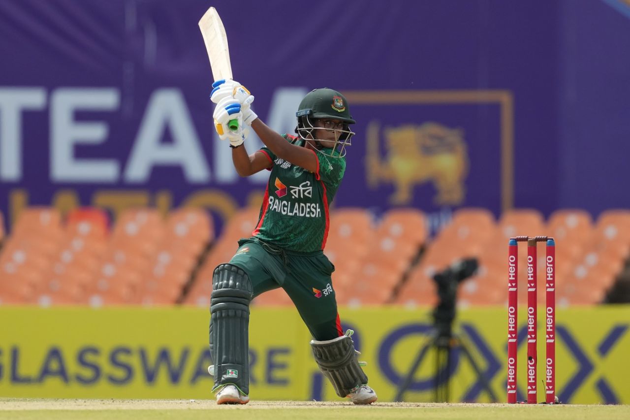 Murshida Khatun took time to get going, India vs Bangladesh, Women's Asia Cup 2024, Dambulla, July 26, 2024