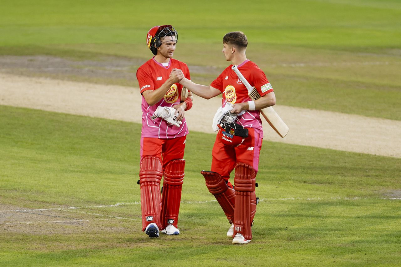 Joe Clarke and Tom Abell got the job done, Manchester Originals vs Welsh Fire, Men's Hundred, Old Trafford, July 25, 2024