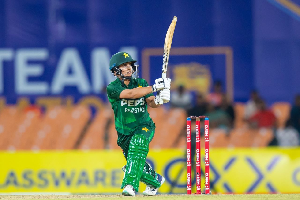 Nida Dar scored 23 off just 17 balls to take her side forward, Sri Lanka vs Pakistan, Women's Asia Cup 2024, Dambulla, July 26, 2024