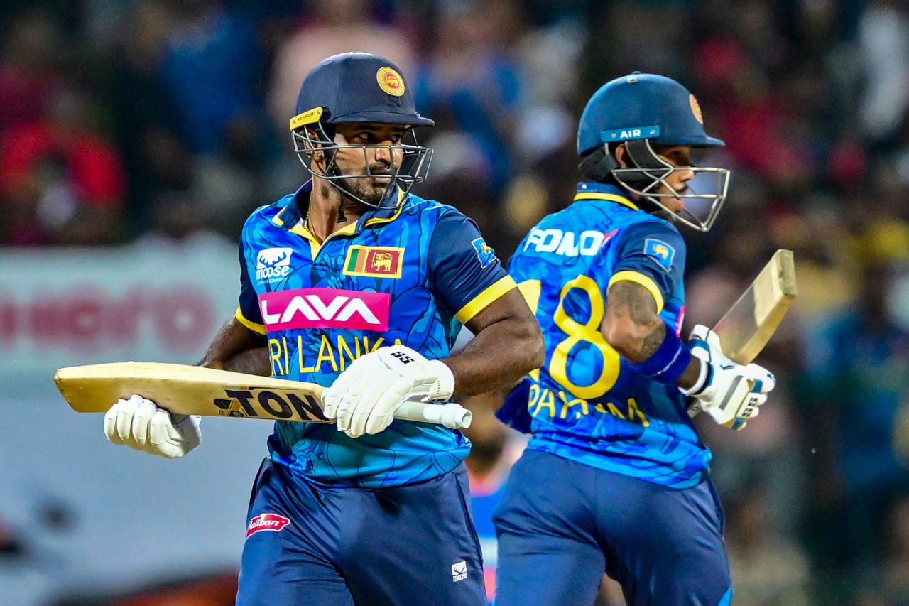 Kusal Perera and Pathum Nissanka put on a 54-run stand, Sri Lanka vs India, 2nd T20I, Pallekele, July 28, 2024