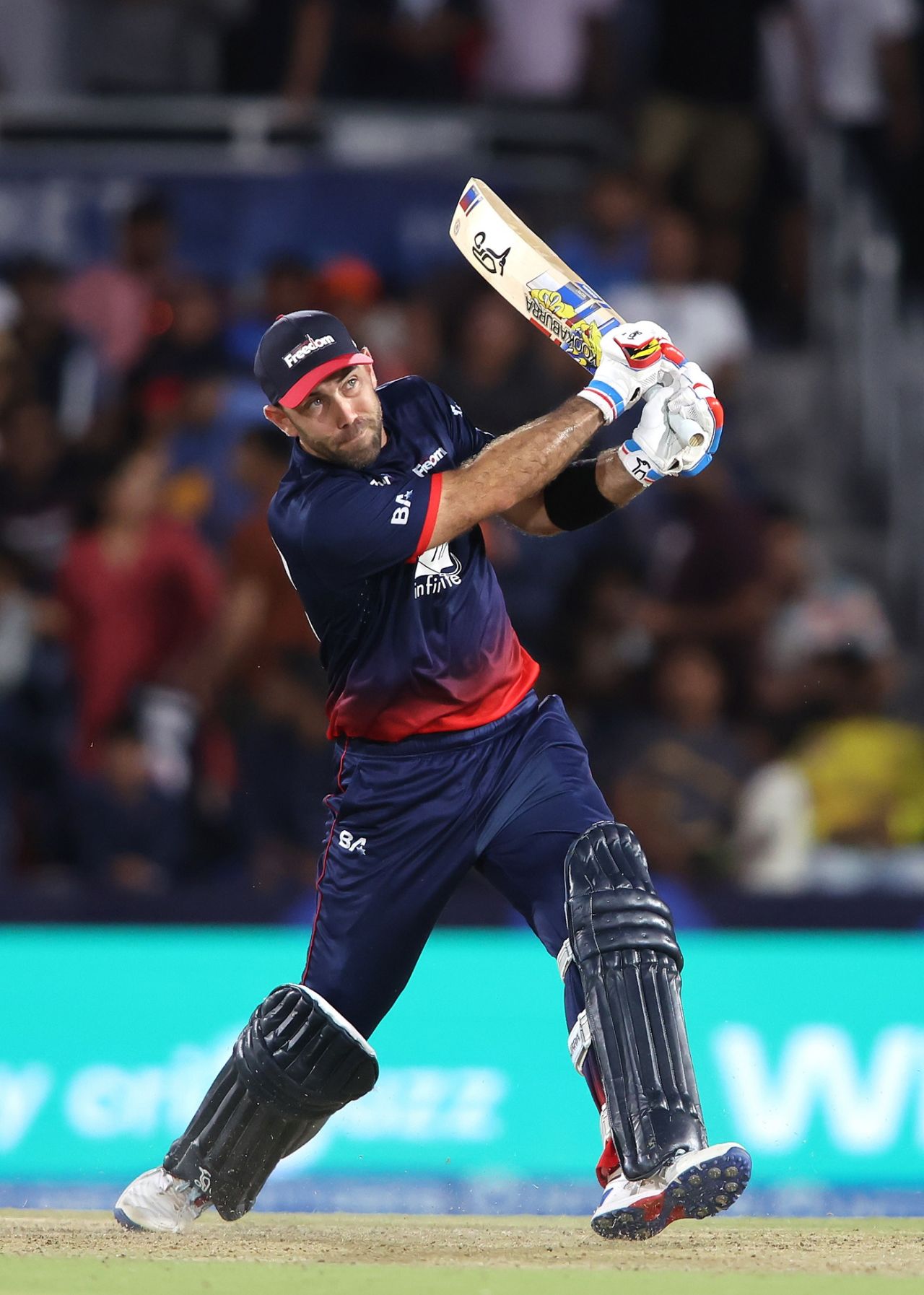 Batting at No. 5, Glenn Maxwell smacked a 22-ball 40, Washington Freedom vs San Francisco Unicorns, MLC 2024, final, Dallas, July 28, 2024