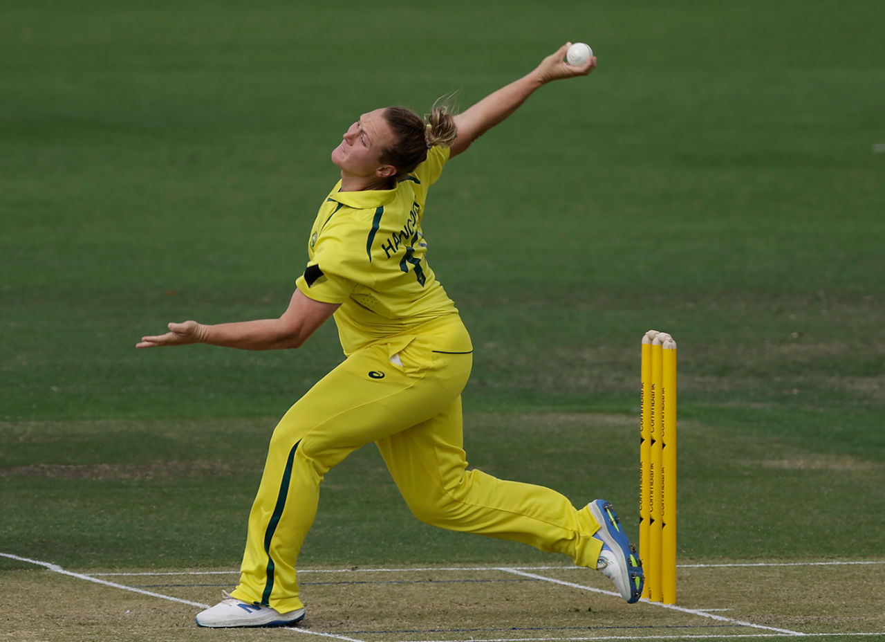 Nicola Hancock impressed with 3 for 14, Australia A vs India, 2nd T20, Allan Border Field, August 9, 2024