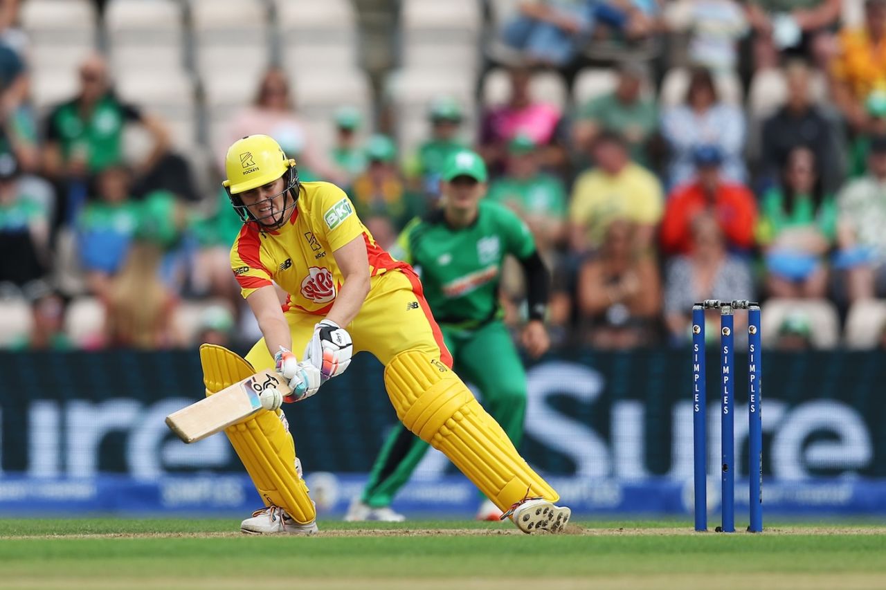 Nat Sciver-Brunt notched her third fifty of the season, Southern Brave vs Trent Rockets, The Hundred (women's), Utilita Bowl, August 10, 2024