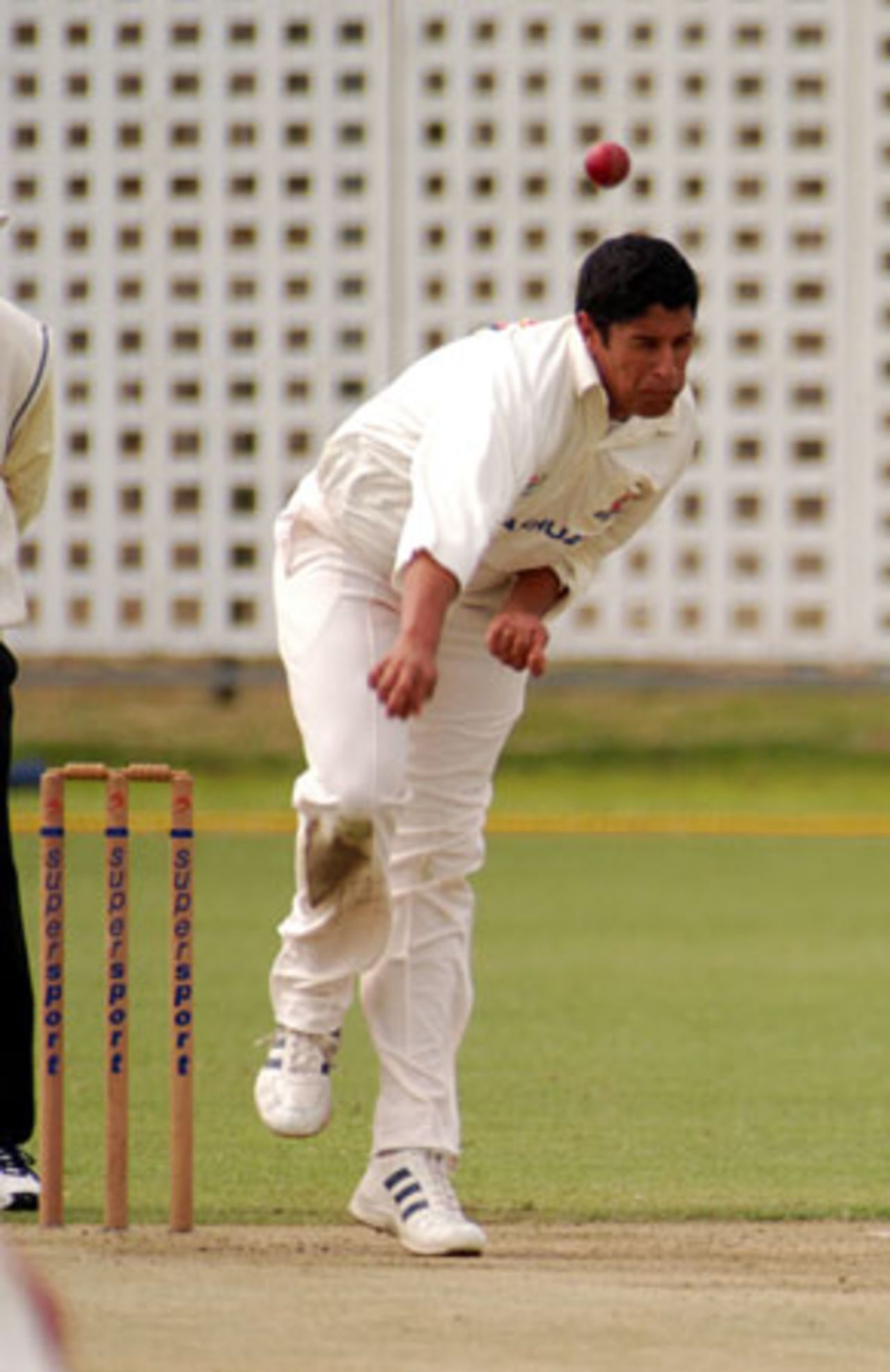 Nashua WP debutant Rory Kleinveldt in action against Border at Bellville