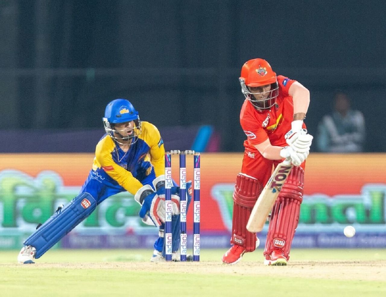 Ayush Badoni prepares to knock the ball away, Delhi Premier League, Delhi, August 18, 2024