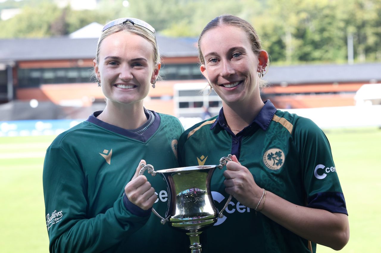Orla Prendergast and Gaby Lewis captained Ireland in their 2-1 series win against Sri Lanka, Ireland vs Sri Lanka, 3rd Women's ODI, Belfast, August 20, 2024