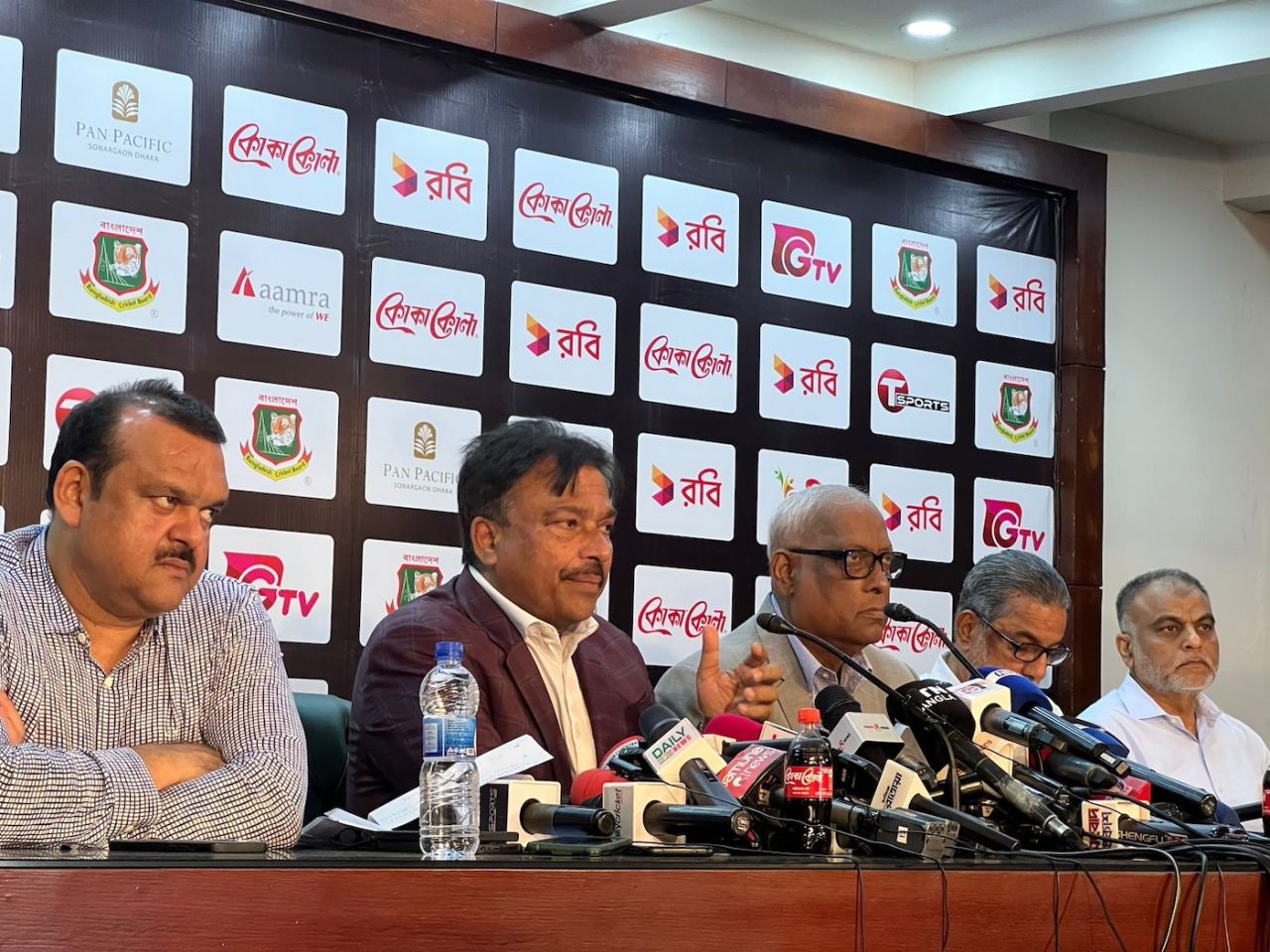 New BCB president Faruque Ahmed address the media, Dhaka, August 21, 2024