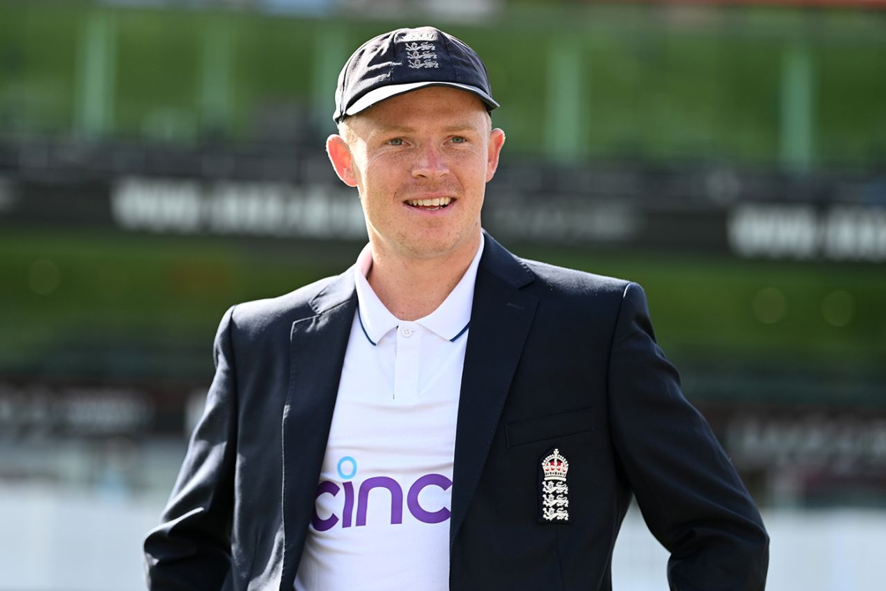 Ollie Pope in his first Test as England captain, standing in for the injured Ben Stokes, England vs Sri Lanka, 1st Test, Emirates Old Trafford, August 21, 2024