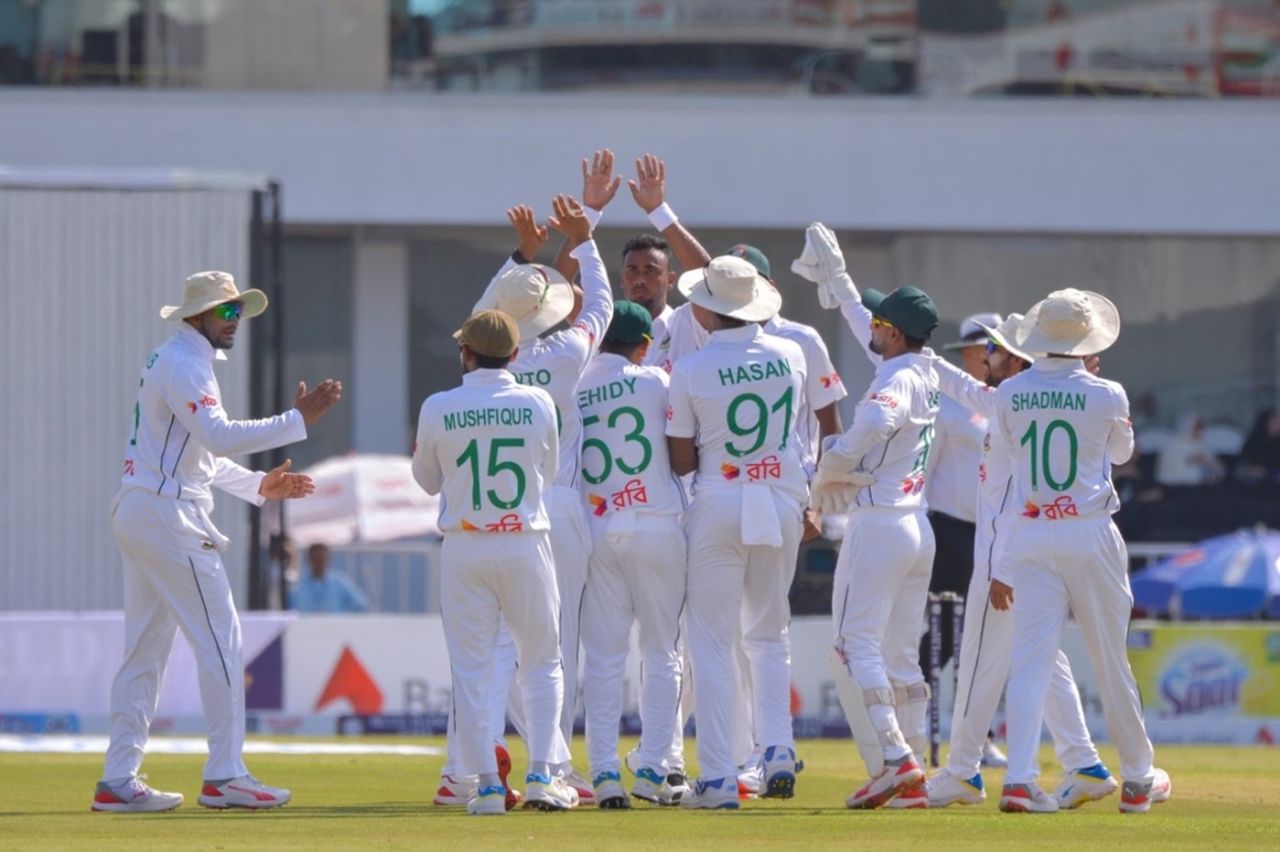 Shoriful Islam dismissed Shan Massod early, Pakistan vs Bangladesh, 1st Test, ICC World Test Championship, Rawalpindi, Day 1, August 21, 2024