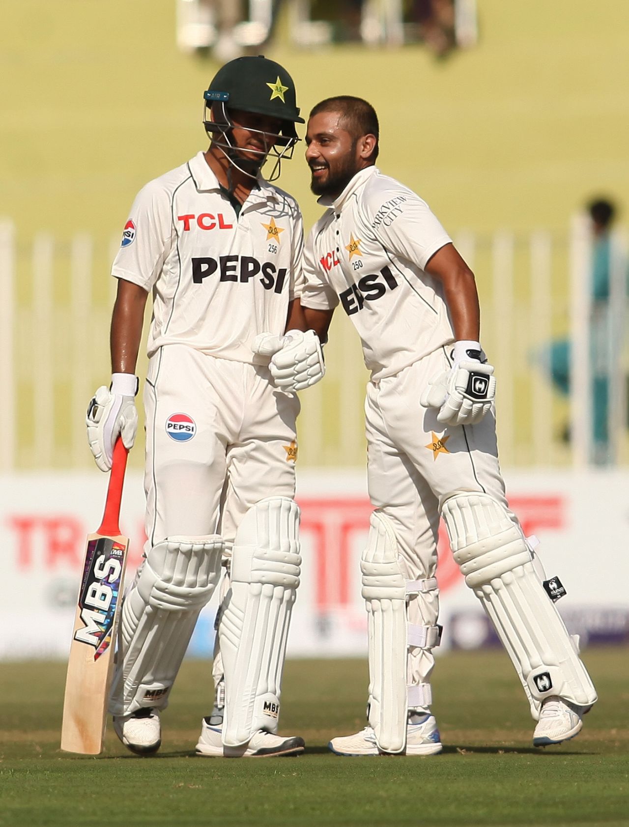 Saim Ayub and Saud Shakeel helped Pakistan recover slightly, Pakistan vs Bangladesh, 1st Test, Rawalpindi, 1st day, August 21, 2024