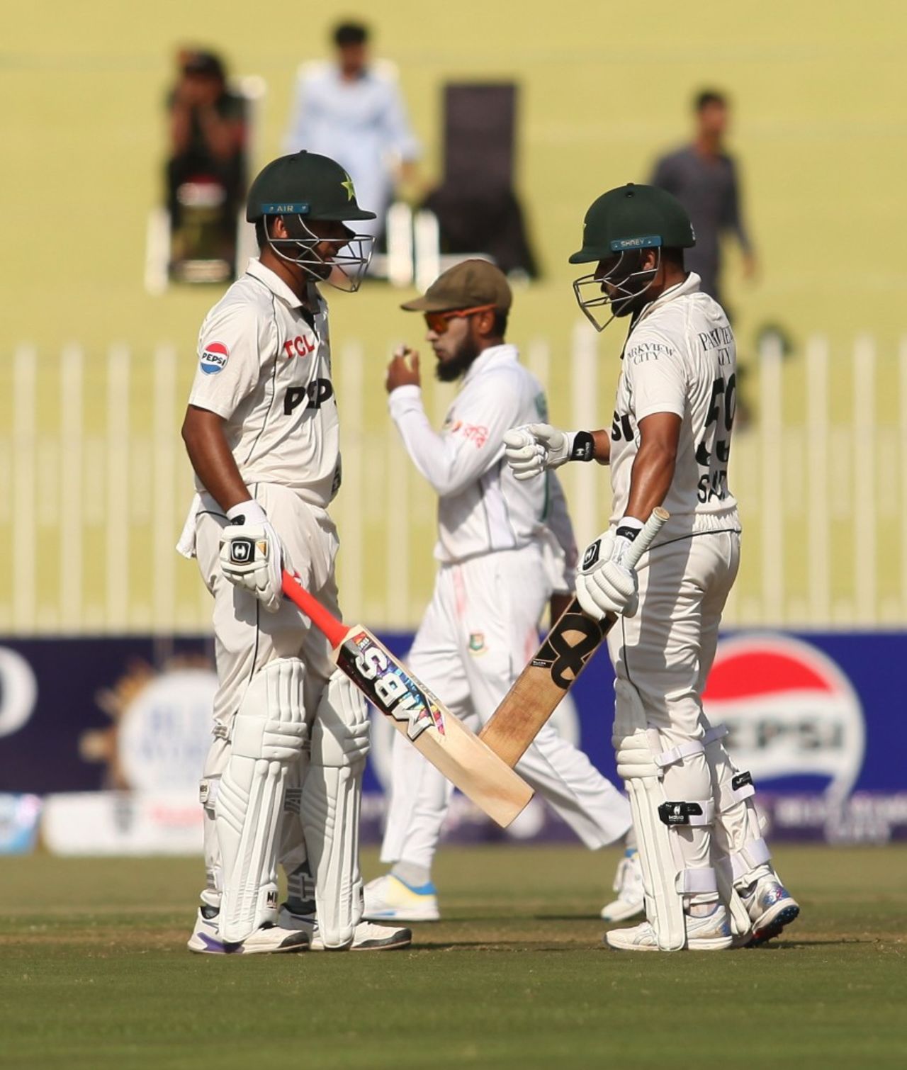 Saim Ayub and Saud Shakeel put together a big partnership, Pakistan vs Bangladesh, 1st Test, Rawalpindi, 1st day, August 21, 2024