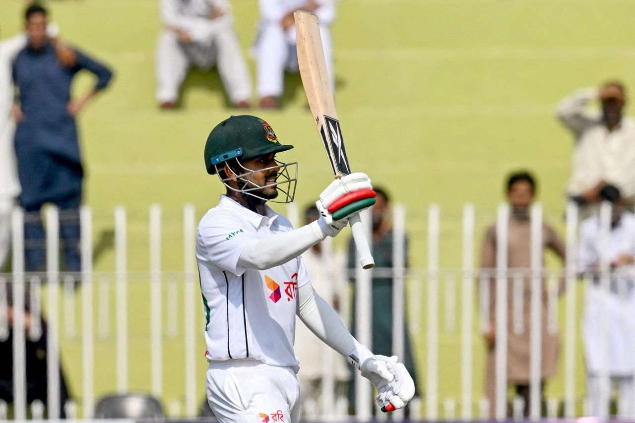 Mehidy Hasan Miraz scored 77, Pakistan vs Bangladesh, 1st Test, day 4, Rawalpindi, August 24, 2024