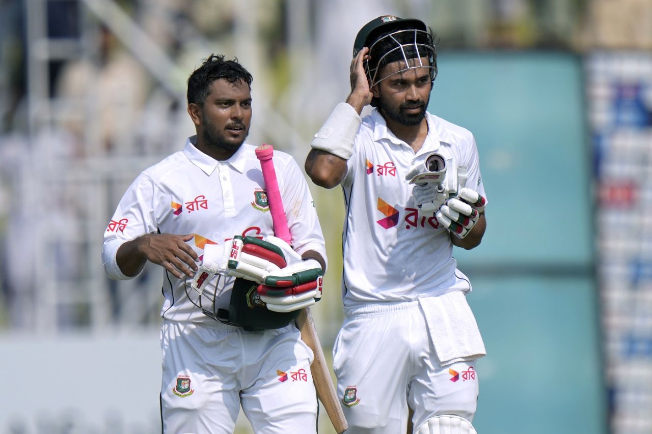 Zakir Hasan and Shadman Islam sealed Bangladesh's chase without much ado, Pakistan vs Bangladesh, 1st Test, Rawalpindi, 5th day, August 25, 2024