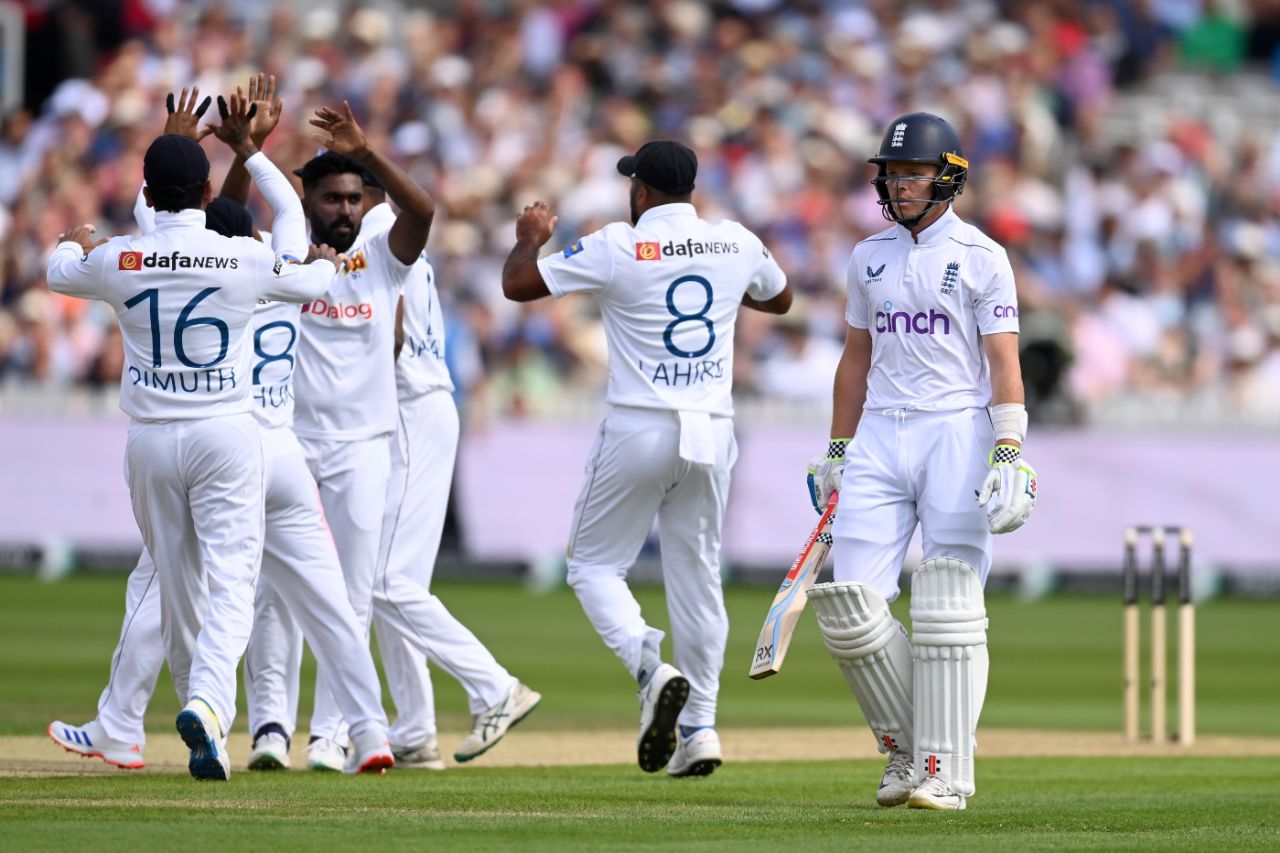 Joe Root's superb hundred drove England 358 for 7 vs Sri Lanka