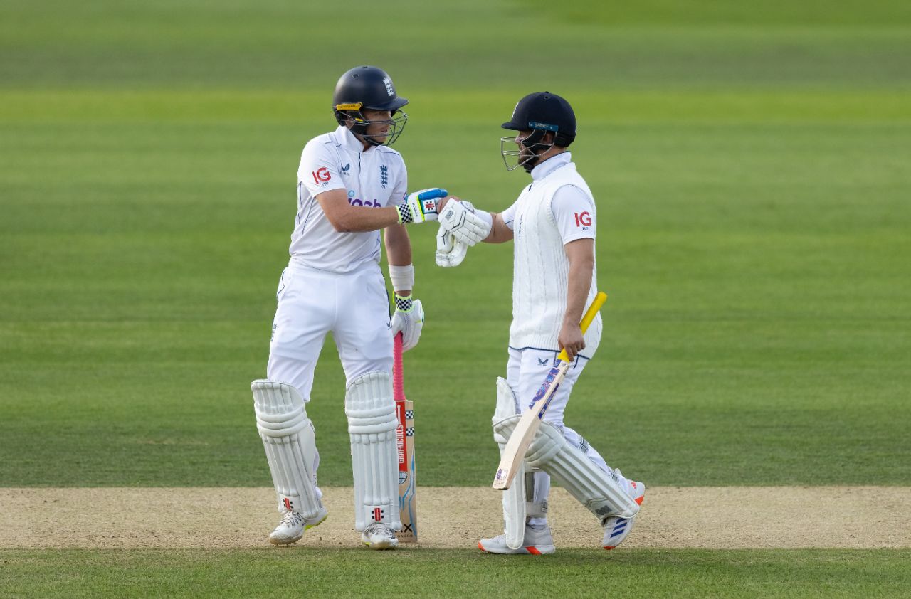 Ollie Pope and Ben Duckett made it through to the close, England vs Sri Lanka, 2nd Test, Lord's, 2nd day, August 30, 2024