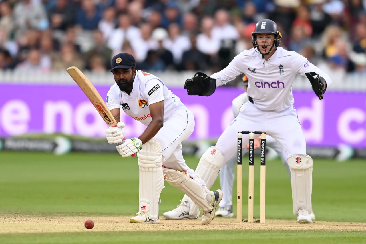 Prabath Jayasuriya came in as nighthawk at No. 4, England vs Sri Lanka, 2nd Test, Lord's, 3rd day, August 31, 2024