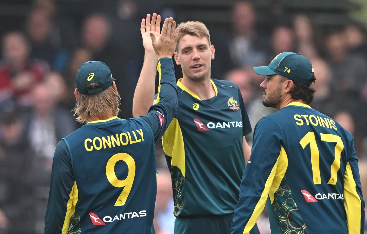 Cameron Green bowled Richie Berrington through the gate, Scotland vs Australia, 3rd T20I, Edinburgh, September 7, 2024