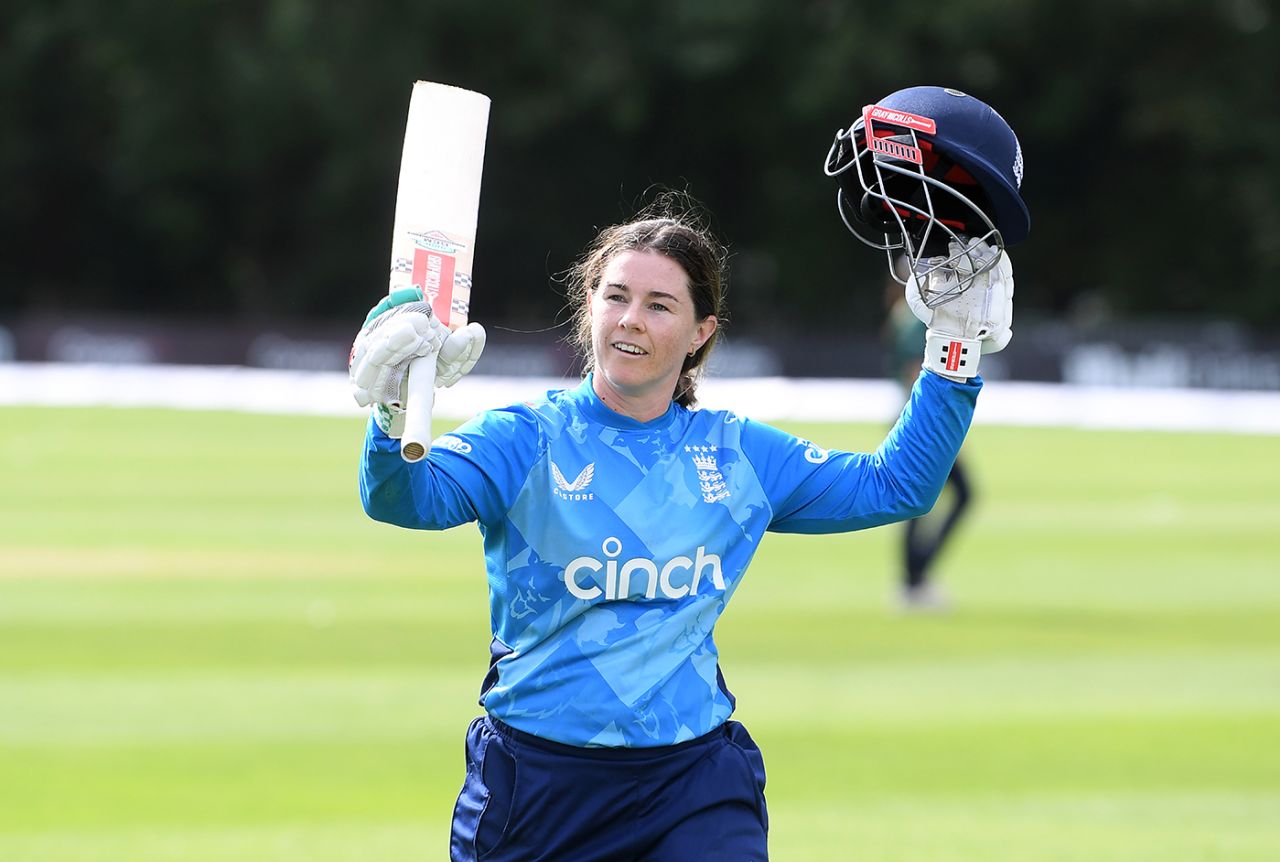 Tammy Beaumont made 150 not out, Ireland vs England, 2nd women's ODI, Belfast, September 9, 2024