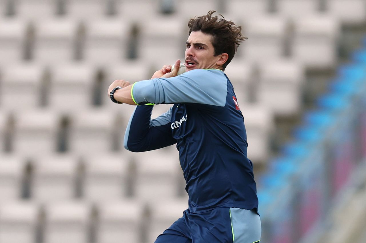 Sean Abbott prepares for the England series, Southampton, September 11, 2024