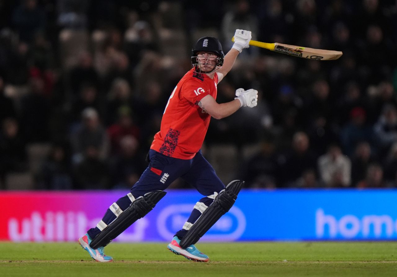 Jordan Cox endured a streaky innings on debut, England vs Australia, 1st T20I, Southampton, September 11, 2024