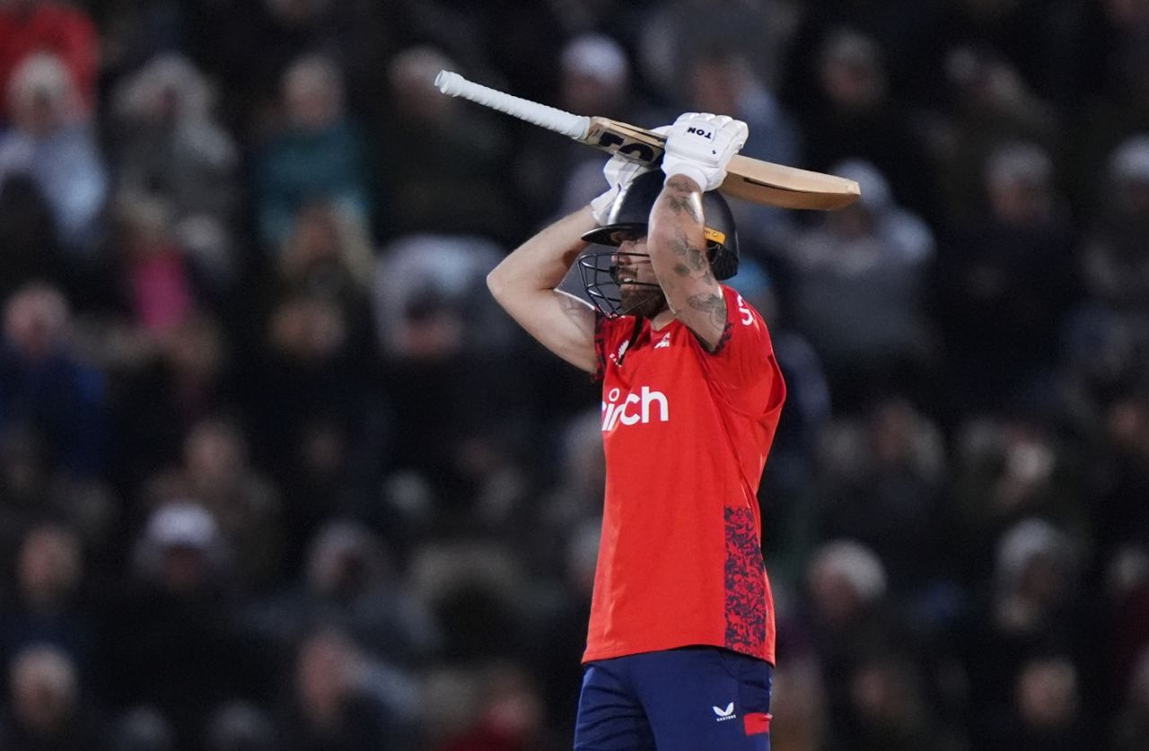 Phil Salt is aghast after holing out in the deep, England vs Australia, 1st T20I, Southampton, September 11, 2024