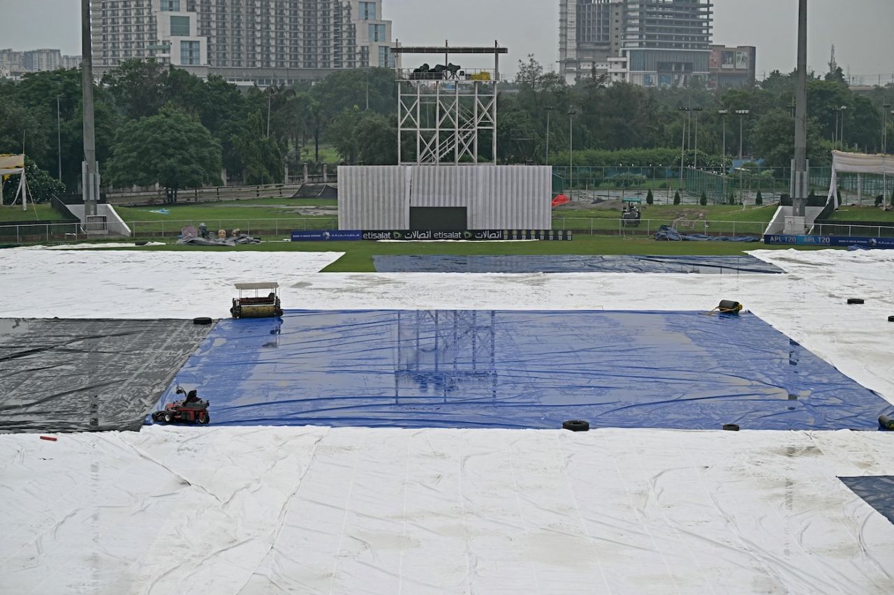 More rain washed out the third day's play as well, Afghanistan vs New Zealand, Only Test, 3rd day, Greater Noida, September 11, 2024
