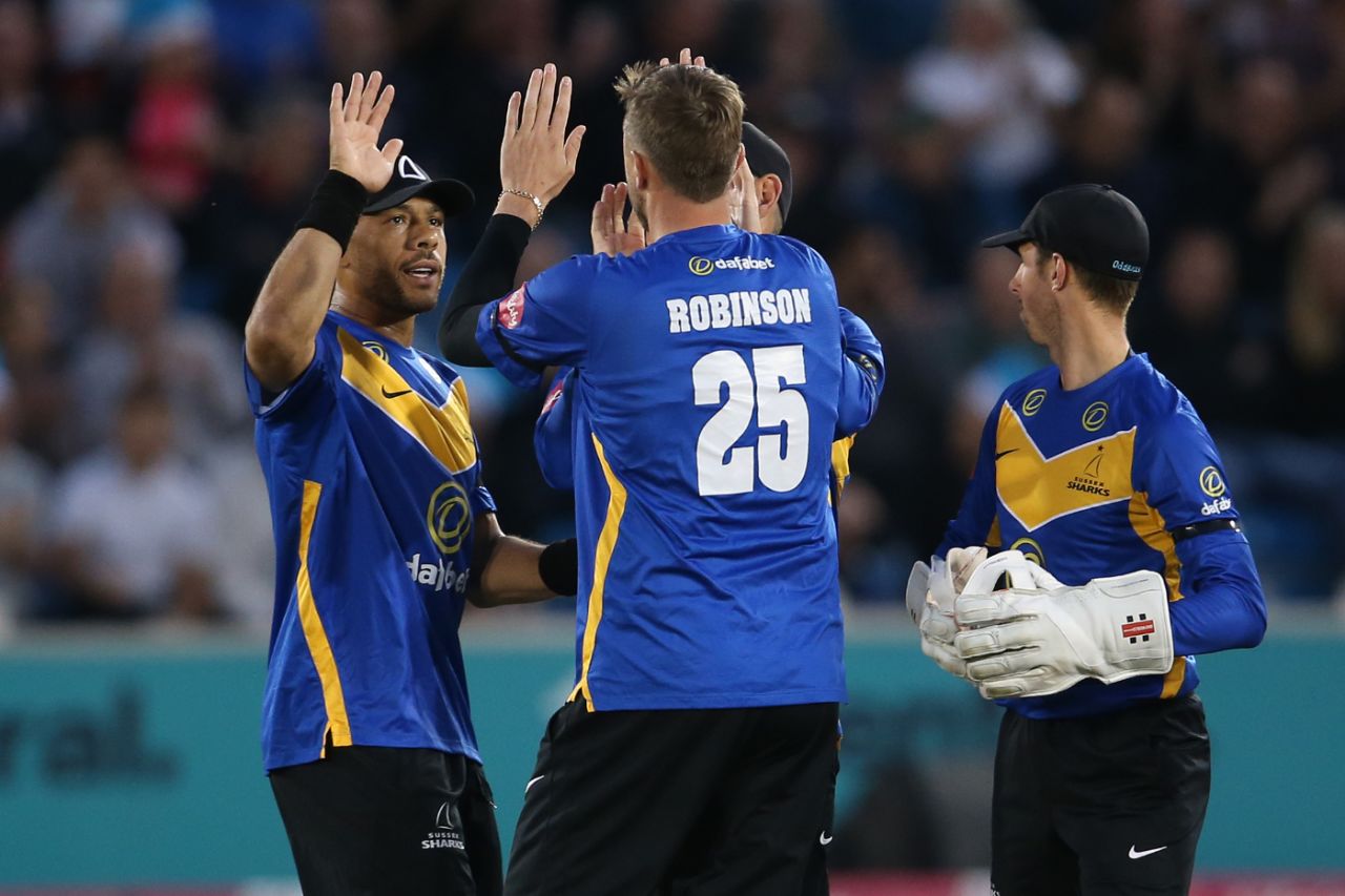 Tymal Mills and Ollie Robinson have been key influences in Sussex's march to Finals Day, Sussex vs Lancashire, Blast quarter-final, Hove, September 4, 2024