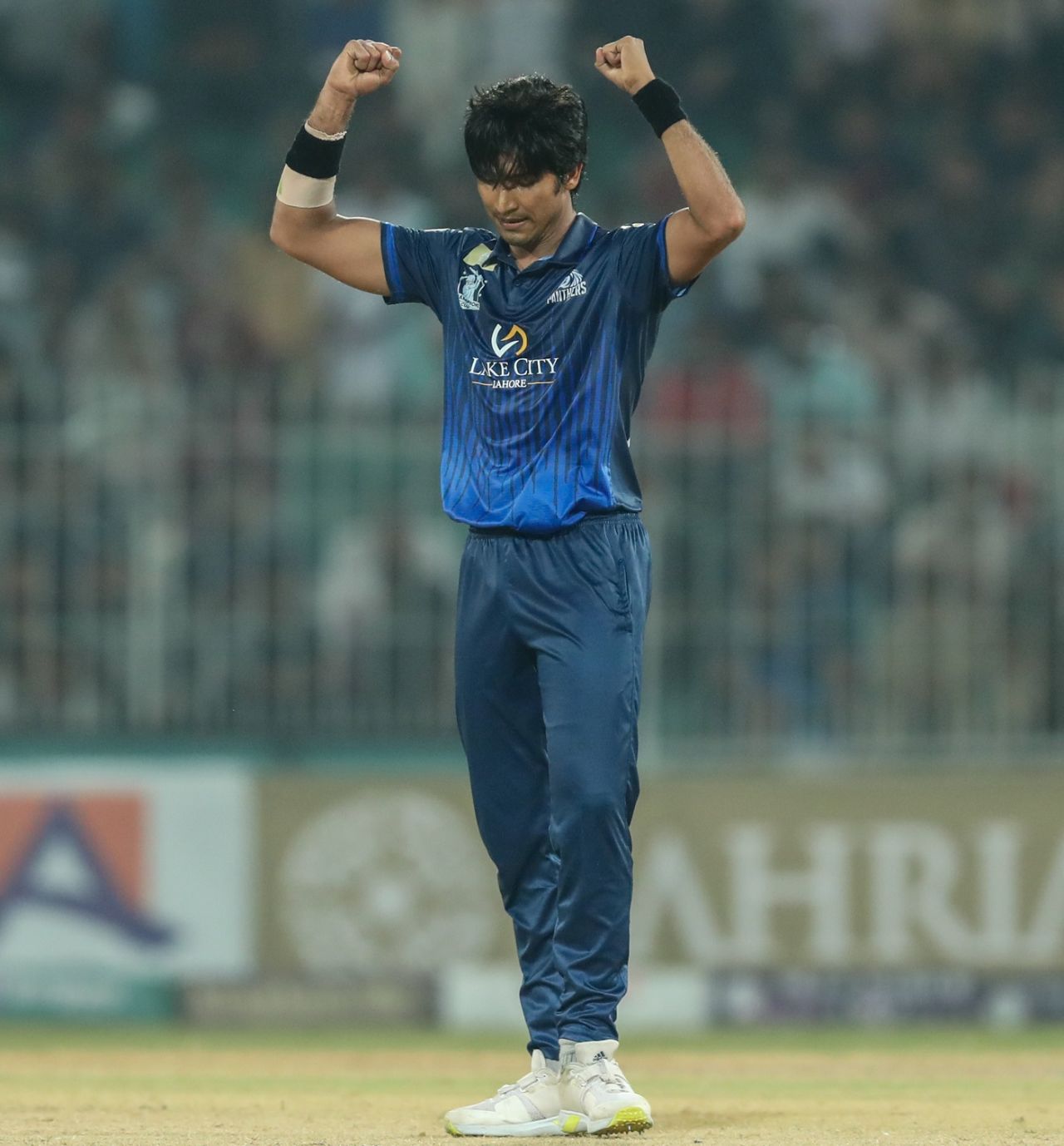 Mohammad Hasnain picked up 5 for 74, Dolphins vs Panthers, Champions One-Day Cup, Faisalabad, September 14, 2024