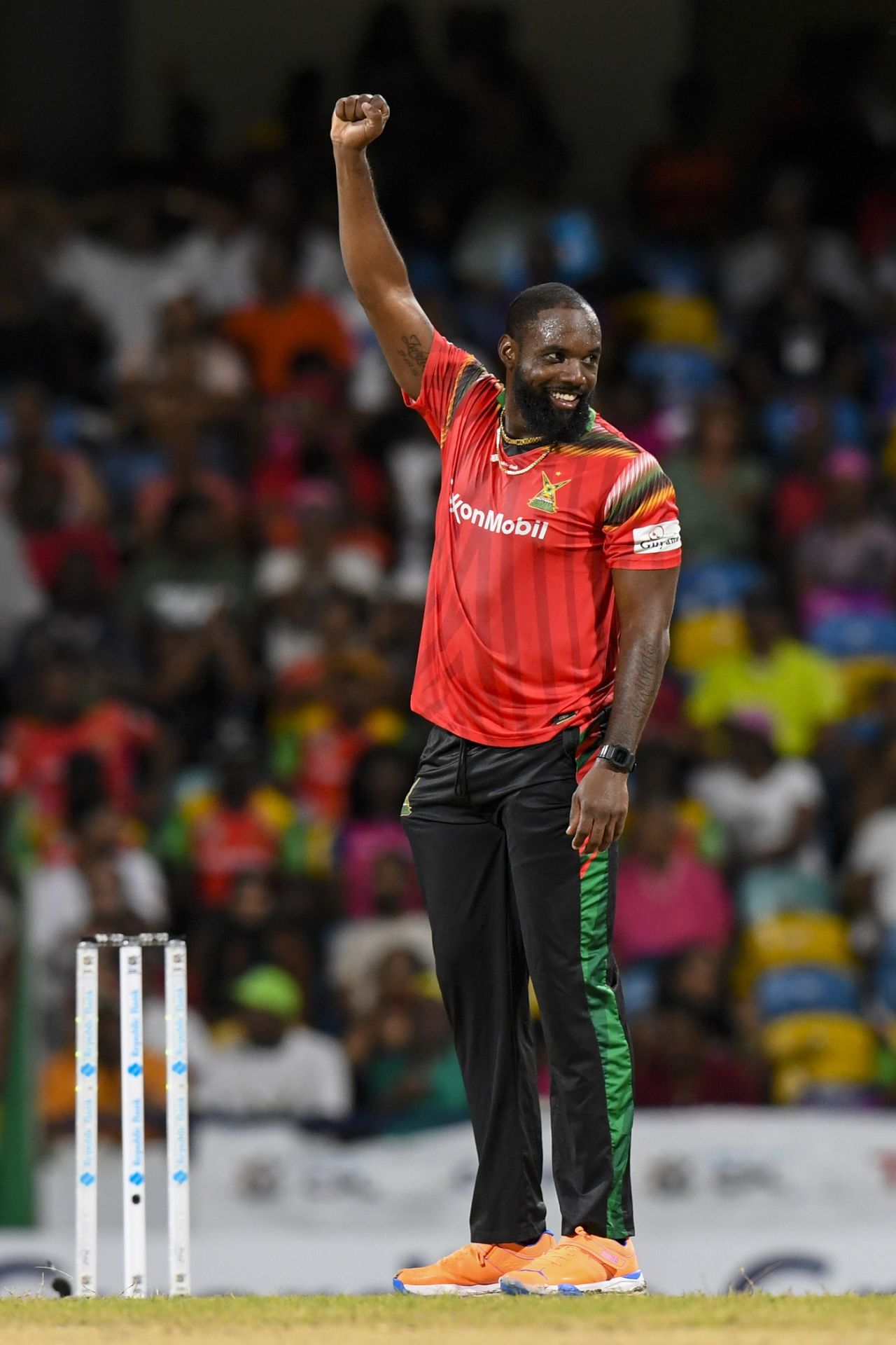 Raymon Reifer was expensive but returned three wickets, Barbados Royals vs Guyana Amazon Warriors, CPL, Bridgetown, September 14, 2024