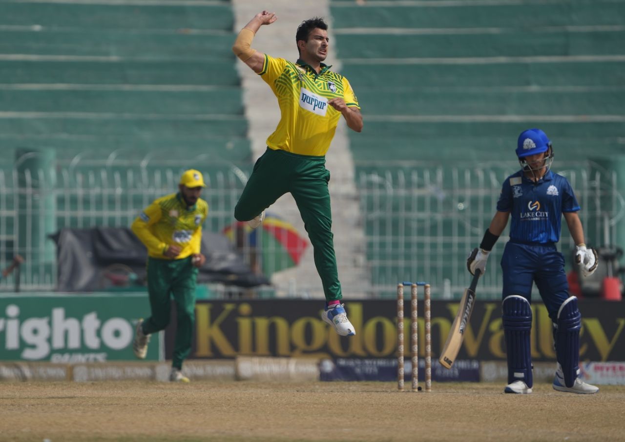 Sirajuddin struck with his first ball, Lions vs Panthers, Champions One-Day Cup, Faisalabad, September 16, 2024