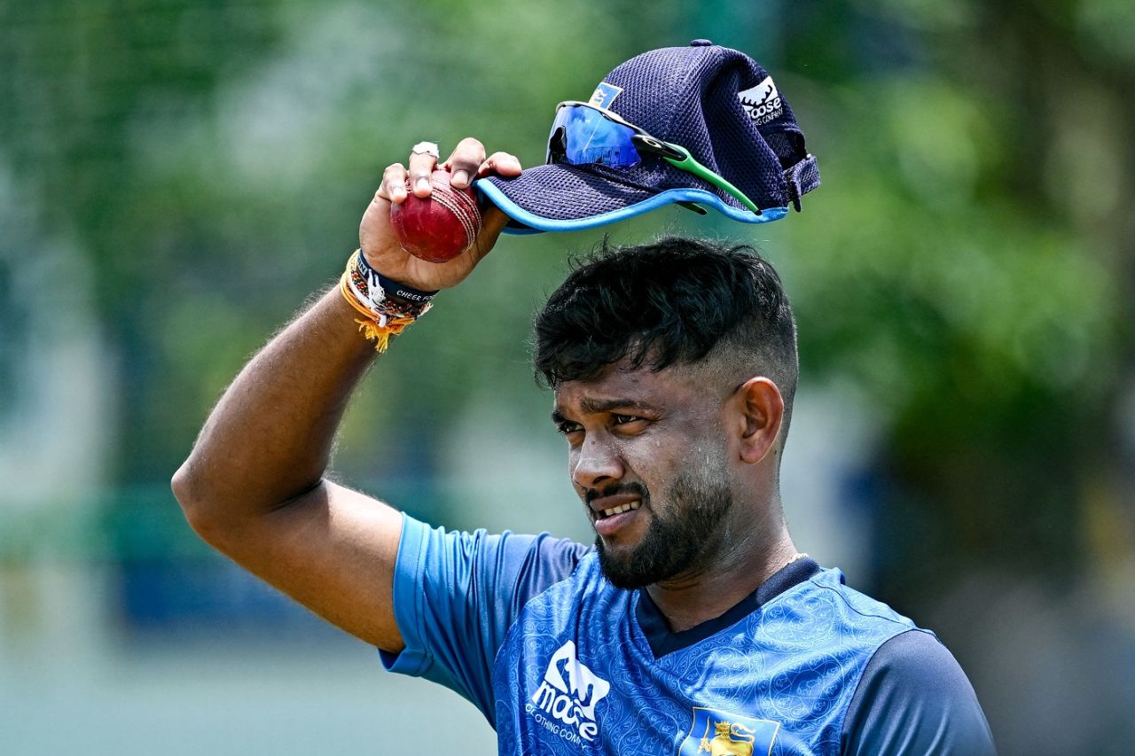 Ramesh Mendis at a training session, Galle, September 17, 2024
