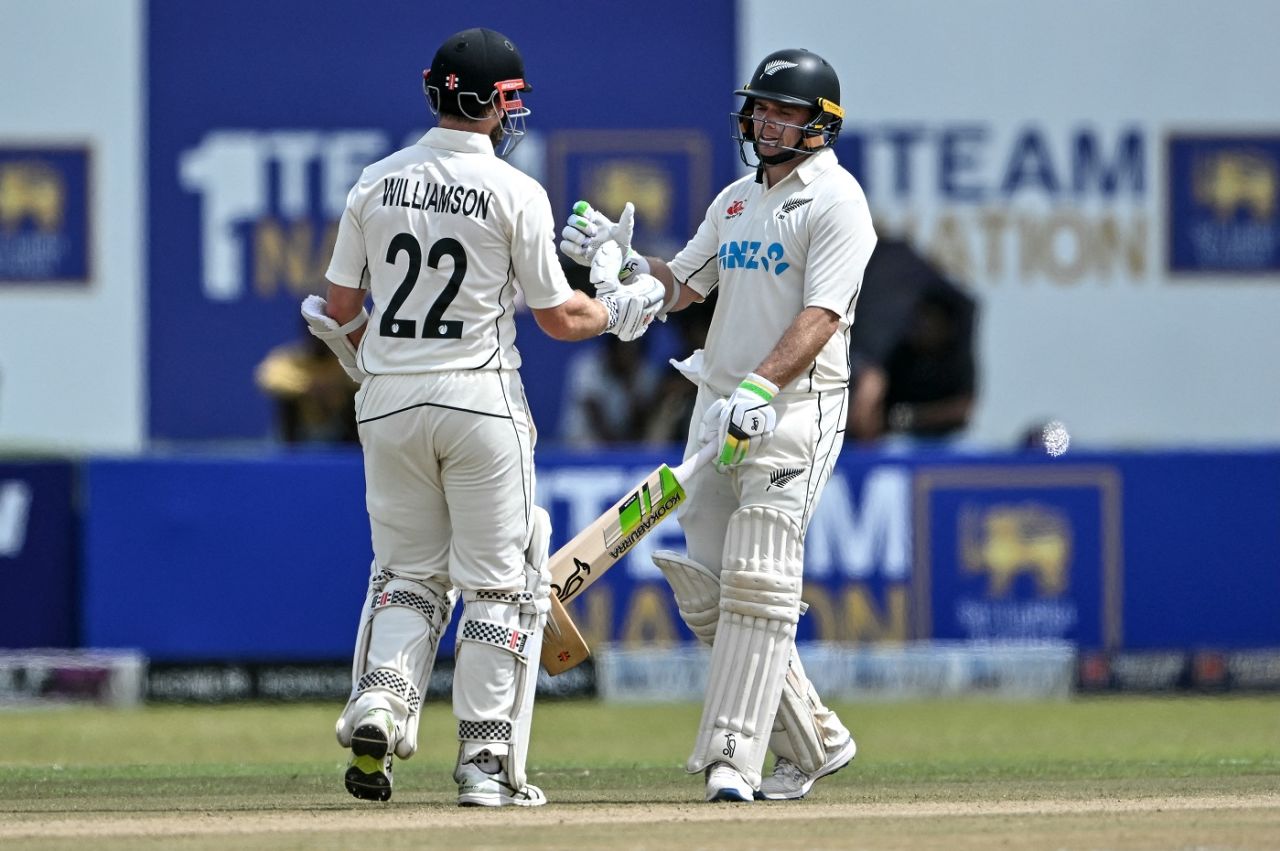 Kane Williamson and Tom Latham kept New Zealand ticking, Sri Lanka vs New Zealand, 1st Test, 2nd day, Galle, September 19, 2024