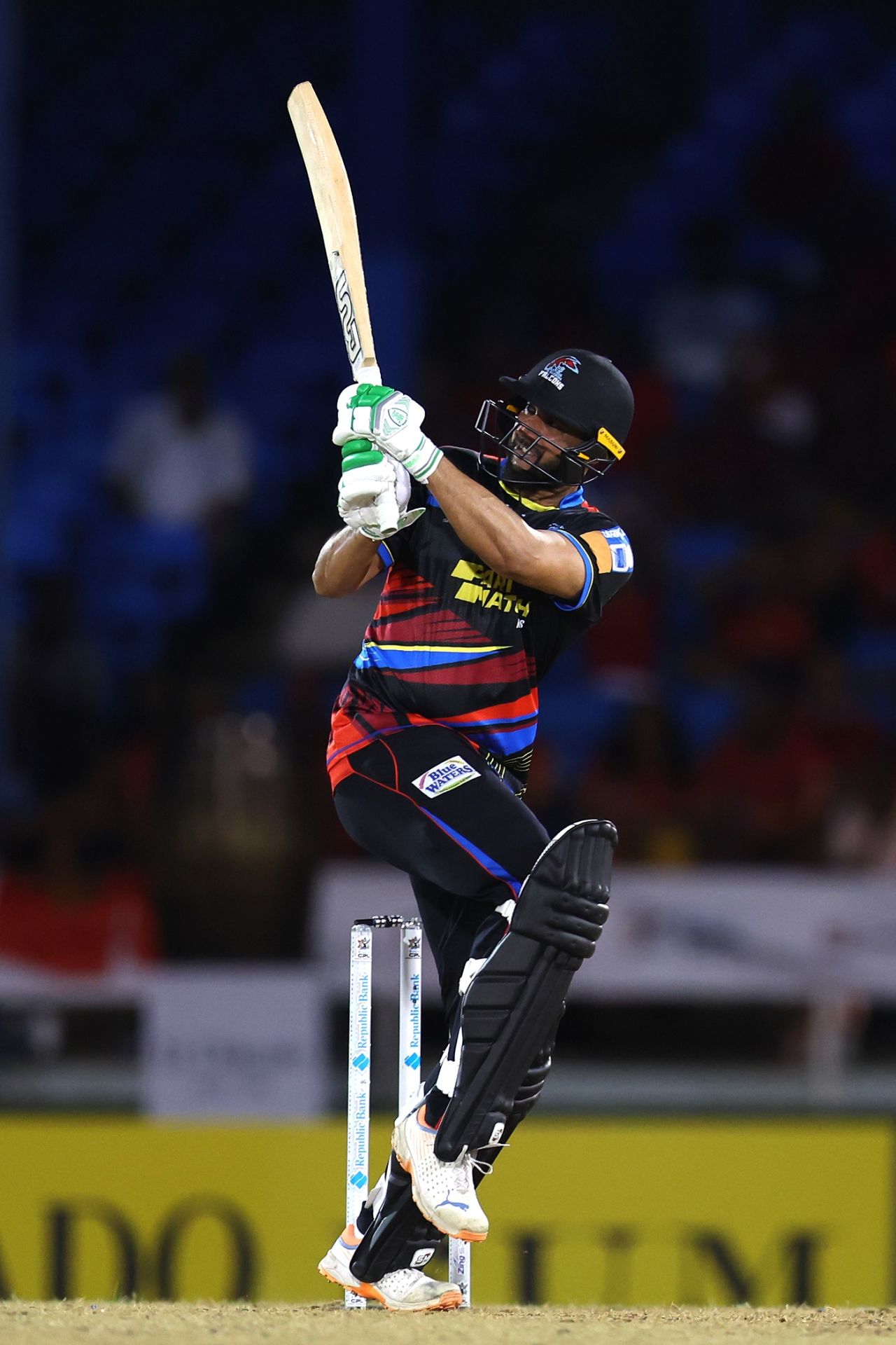 Imad Wasim's 36* took his side to victory, Trinbago Knight Riders vs Antigua And Barbuda Falcons, CPL 2024, Port of Spain, September 19, 2024