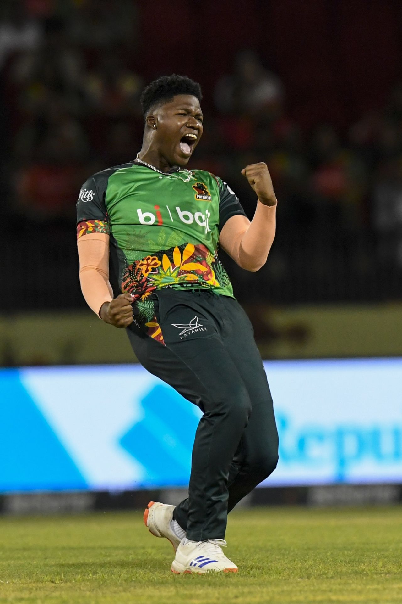 Ashmead Nedd struck twice in the first over, Guyana Amazon Warriors vs St Kitts and Nevis Patriots, CPL 2024, Providence, September 20, 2024