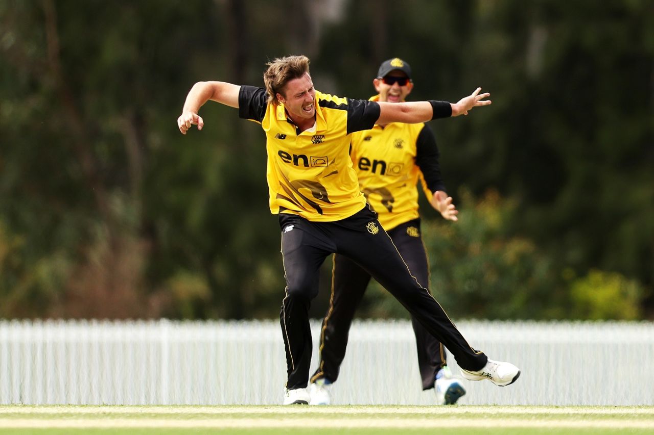 Bowling first change, Bryce Jackson returned a six-wicket haul, South Australia vs Western Australia, One Day Cup, Sydney, September 29, 2024